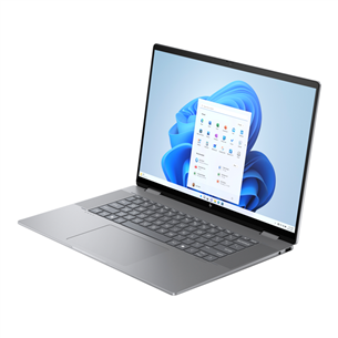 HP Envy x360 2-in-1 Laptop 16-ad0001ny, 16'', WUXGA, IPS, Ryzen 5, 16 GB, 512 GB, meteor silver - Notebook