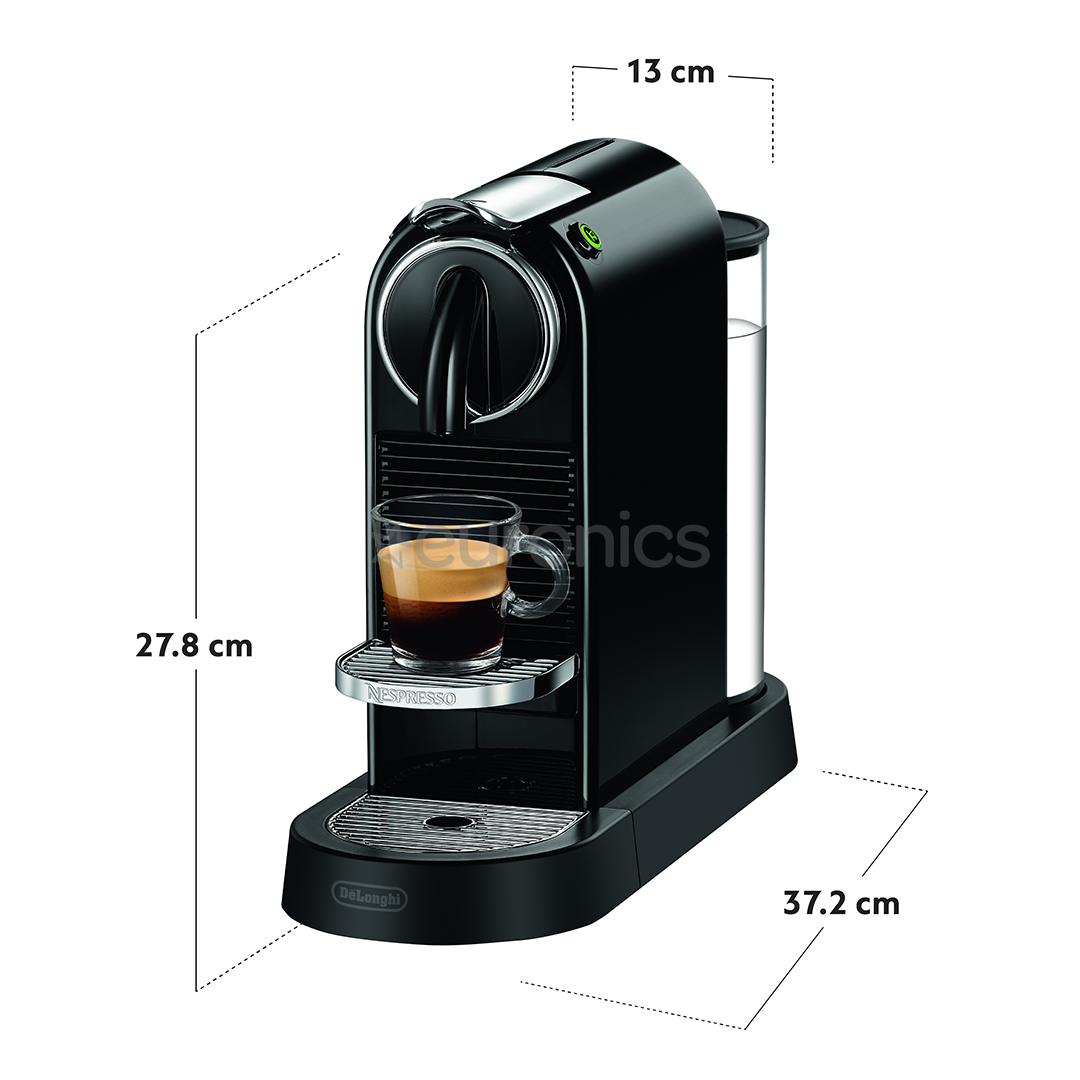 Nespresso Citiz, must - Kapselkohvimasin
