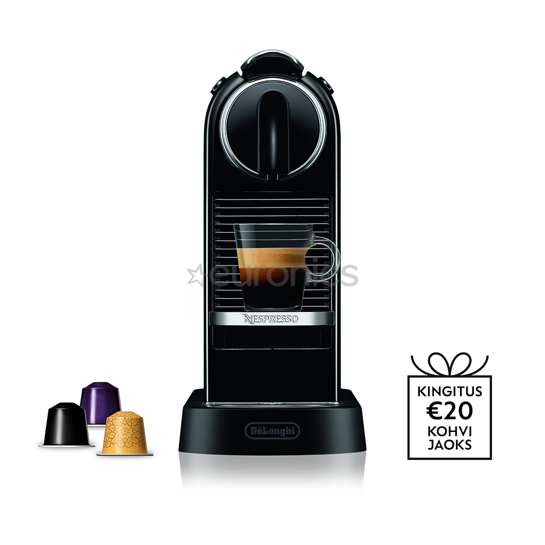 Nespresso Citiz, must - Kapselkohvimasin