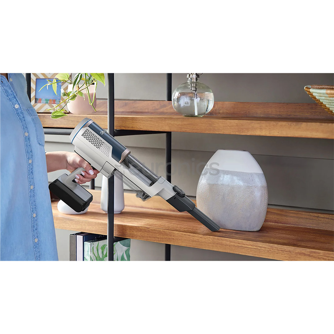 Shark Floor Detect, Auto Empty, valge - Varstolmuimeja