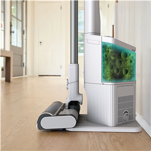 Shark Floor Detect, Auto Empty, valge - Varstolmuimeja