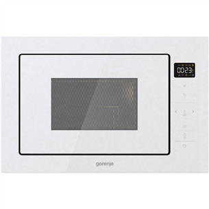 Gorenje, 25 л, 900 Вт, белый - Интегрируемая микроволновая печь с грилем BM251SG2WG