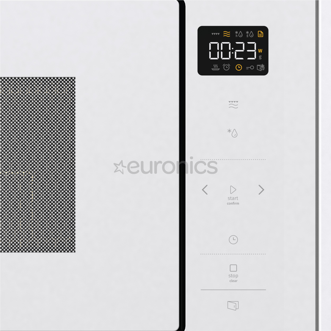 Gorenje, 25 L, 900 W, valge - Integreeritav mikrolaineahi grilliga