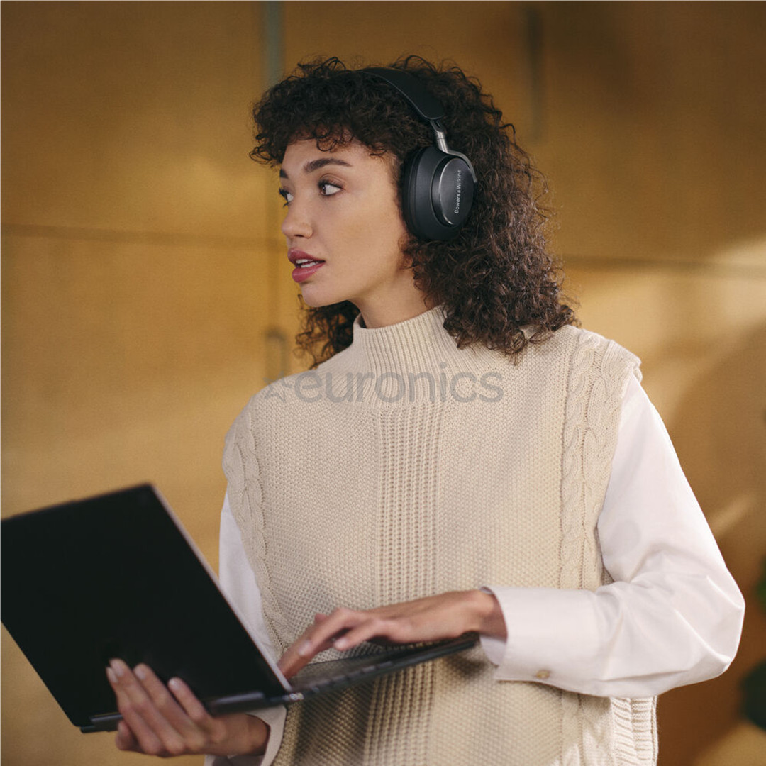 Bowers & Wilkins Px8, mürasummutus, must - Juhtmevabad kõrvaklapid