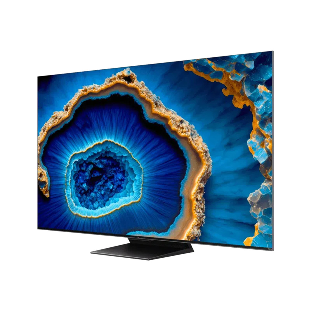 TCL C805, 75'', 4K UHD, Mini-LED, brushed titanium - TV
