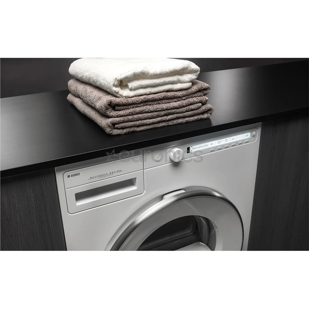 Asko, 8 kg, sügavus 65,4 cm - Pesukuivati