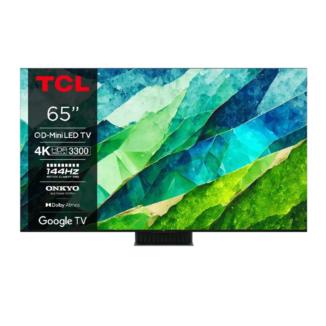 TCL C855, 65'', 4K UHD, Mini-LED, темно-серый - Телевизор