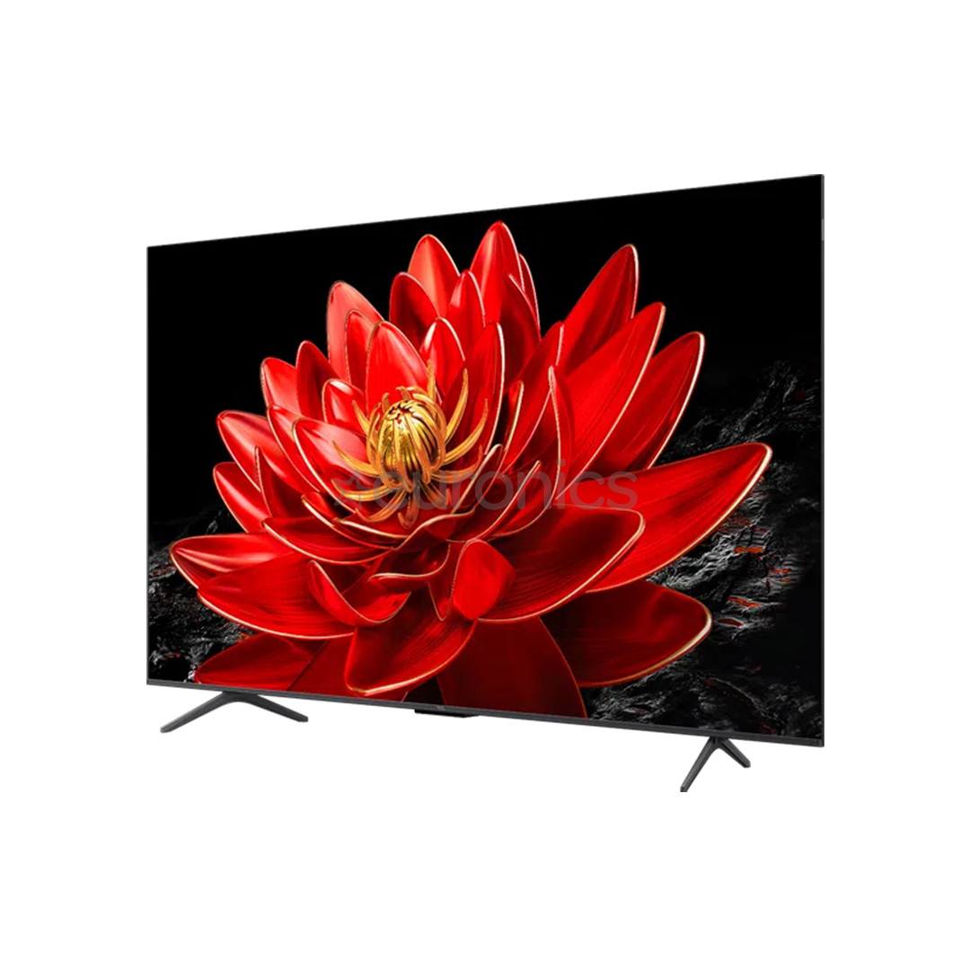TCL C69B, 50'', 4K UHD, QLED, tumehall - Teler