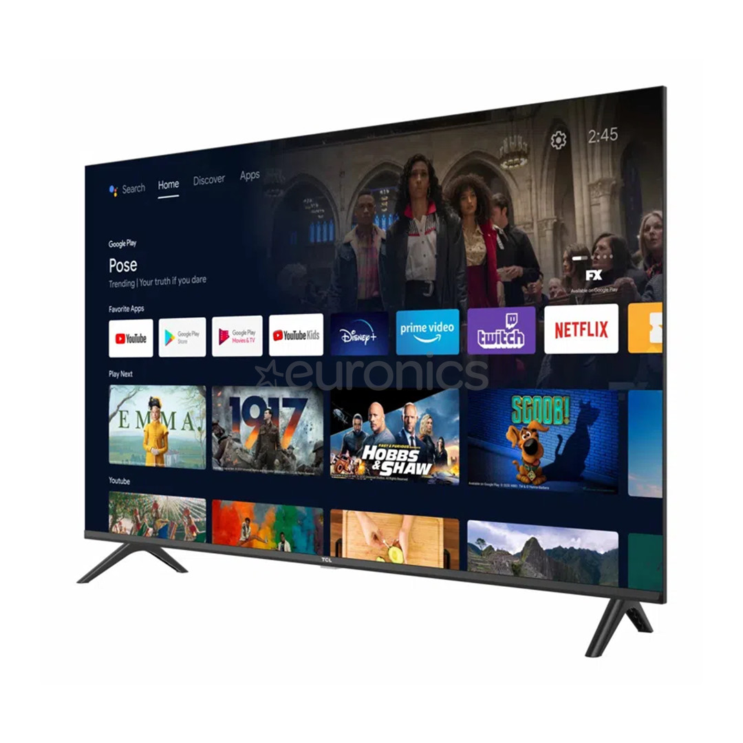 TCL S5400A, 40'', FHD, LED LCD, brushed dark metal - TV