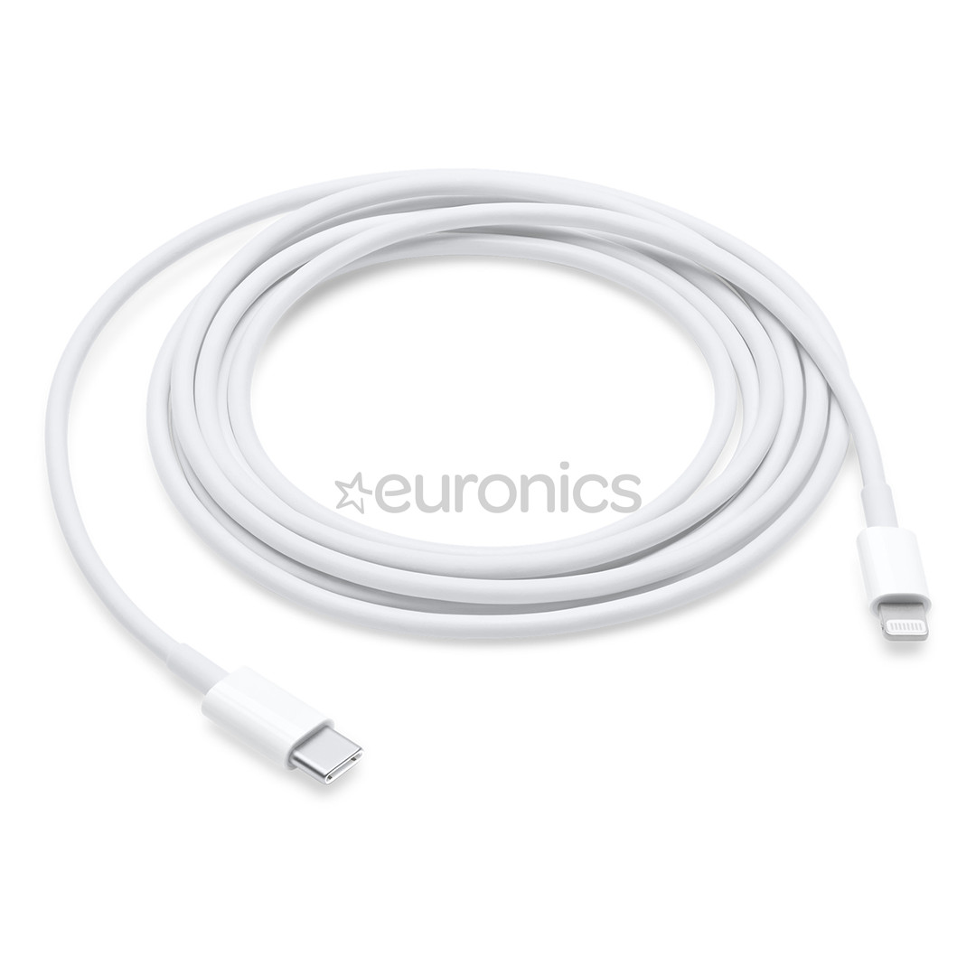 Apple USB-C - Lightning, 2 м, белый - Кабель