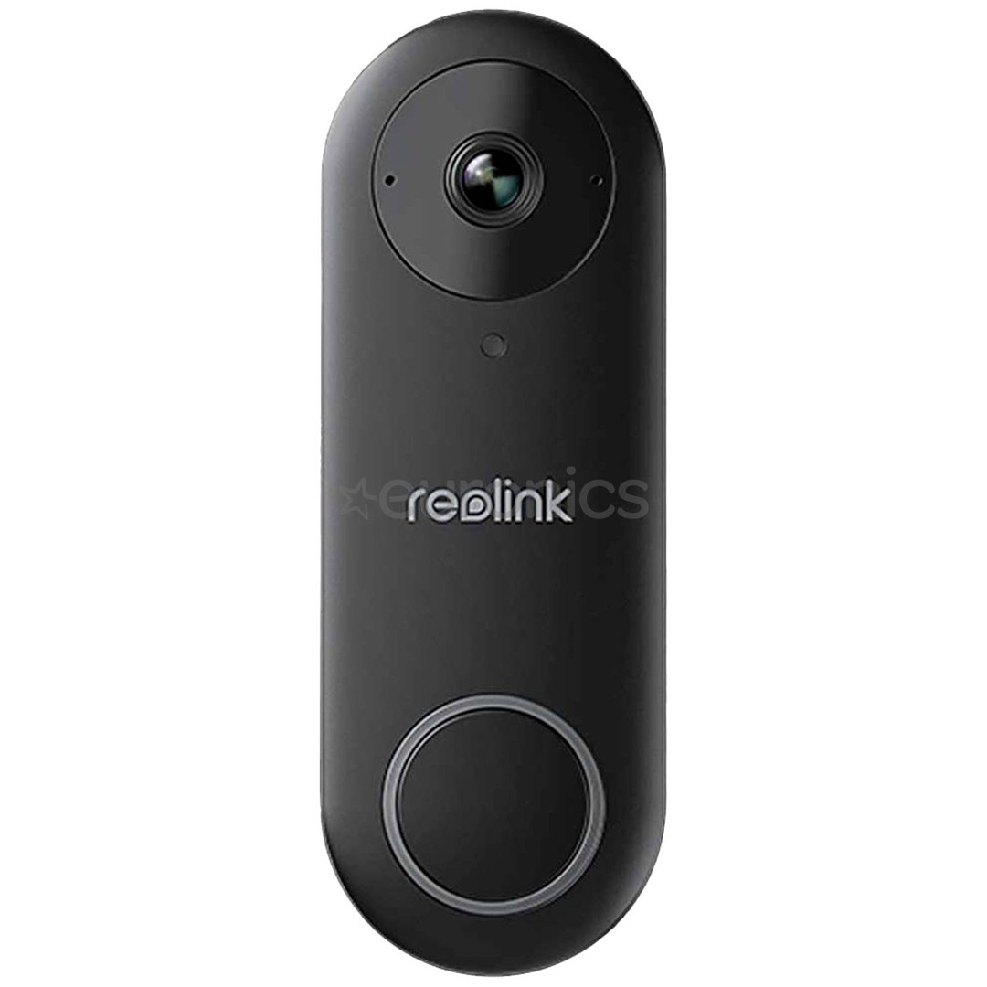 Reolink D340W, 5 MP, Wi-Fi, black - Smart doorbell with camera and chime
