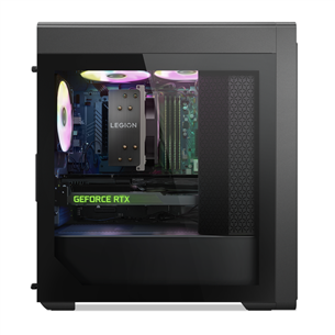 Lenovo Legion T5 26IRB8, i5, 16 GB, 1 TB, RTX 4070 SUPER, tumehall - Lauaarvuti