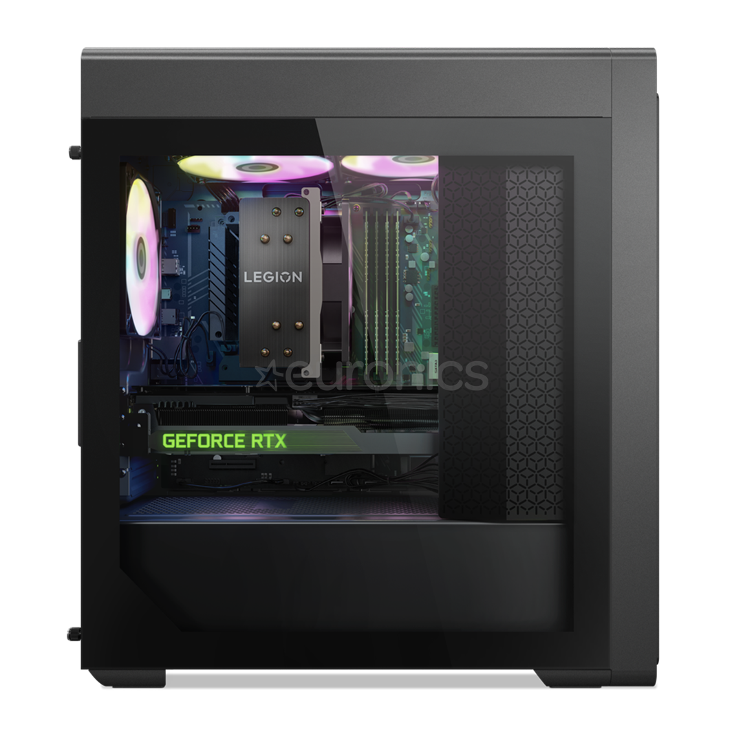 Lenovo Legion T5 26IRB8, i5, 16 GB, 1 TB, RTX 4070 SUPER, tumehall - Lauaarvuti
