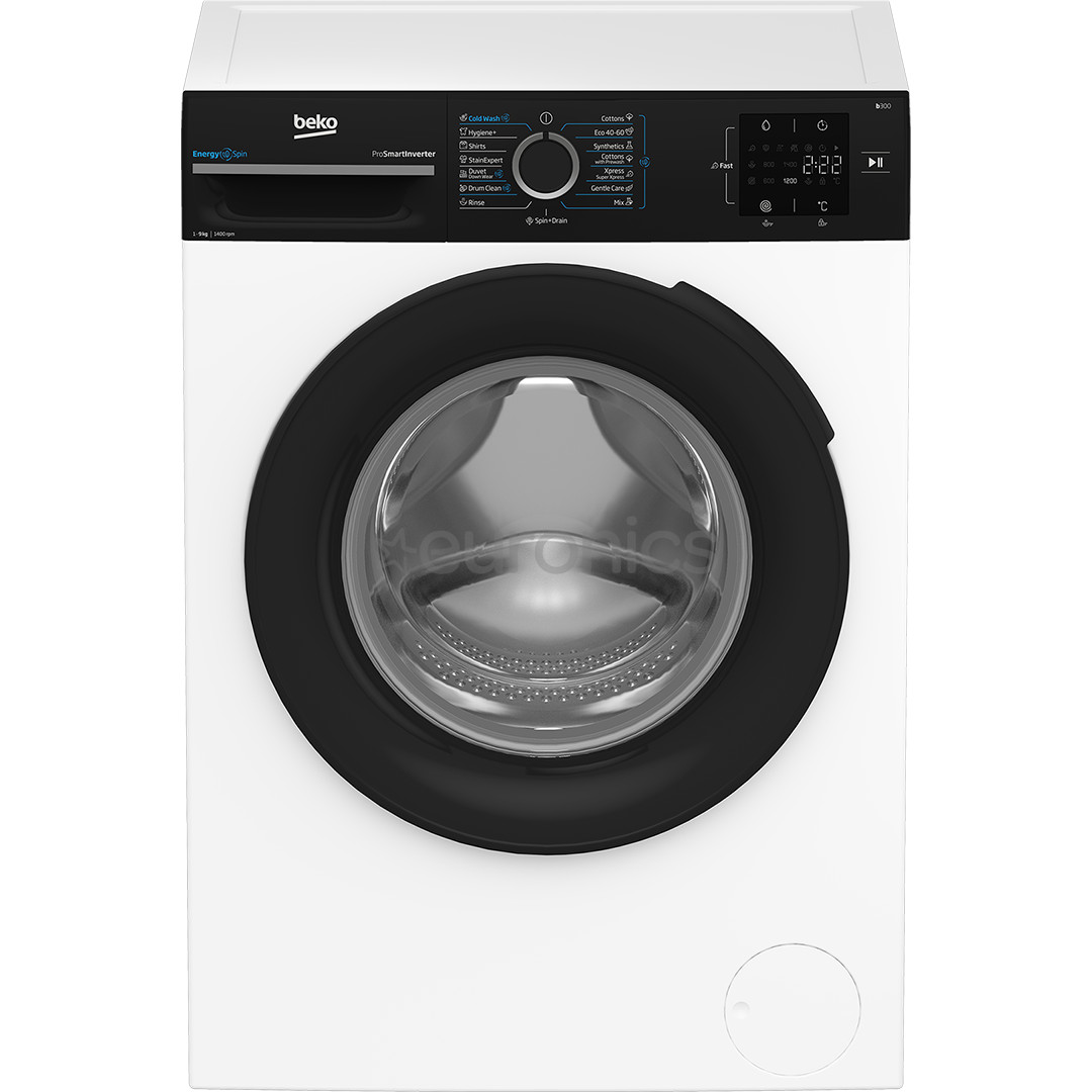 Beko, 9 kg, depth 54.6 cm, 1400 rpm - Front load washing machine
