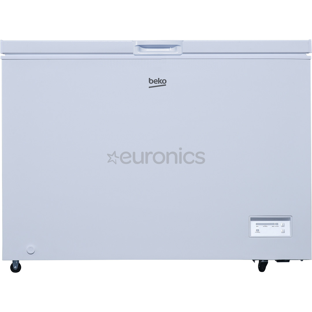 Beko, 308 L, width 112 cm, white - Chest freezer