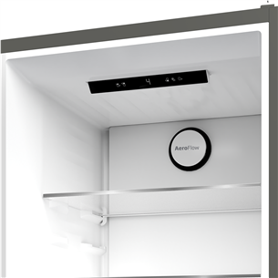 Beko, NeoFrost, 355 L, kõrgus 204 cm, tume roostevaba - Külmik