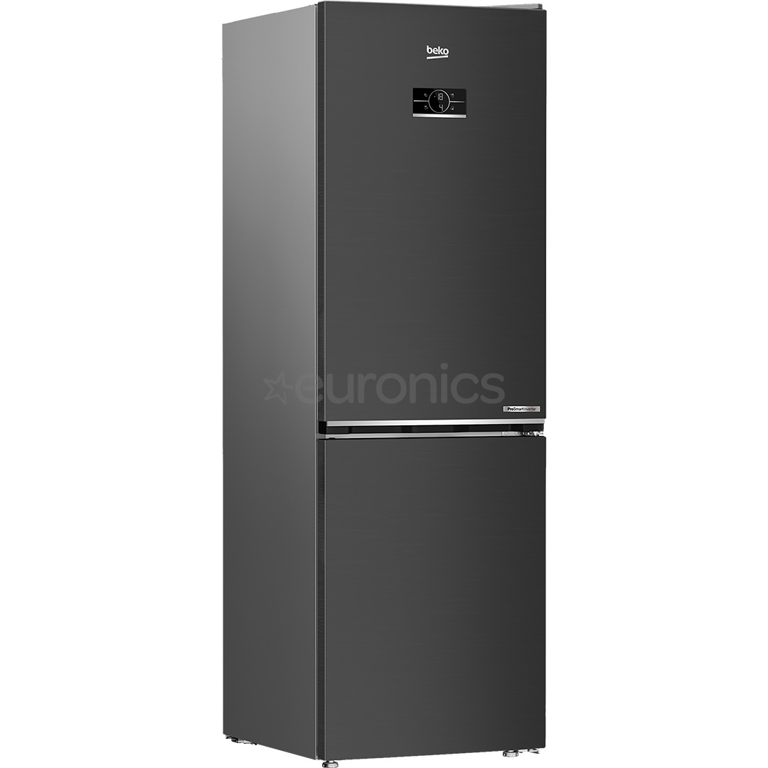 Beko, No Frost, 316 L, height 187 cm, dark inox - Refrigerator
