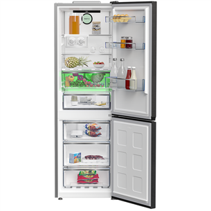 Beko, No Frost, 316L, kõrgus 187 cm, tume roostevaba - Külmik