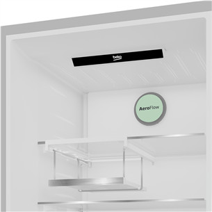 Beko, No Frost, 316 L, height 187 cm, dark inox - Refrigerator