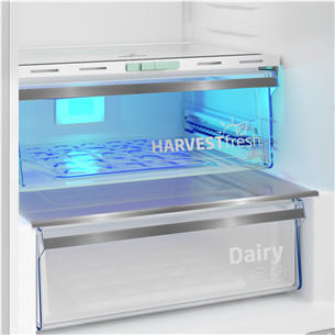Beko, No Frost, 316 L, height 187 cm, dark inox - Refrigerator