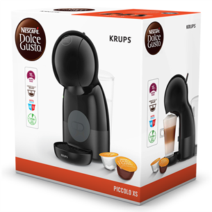 Krups NESCAFÉ® Dolce Gusto® Piccolo XS, must - Kapselkohvimasin