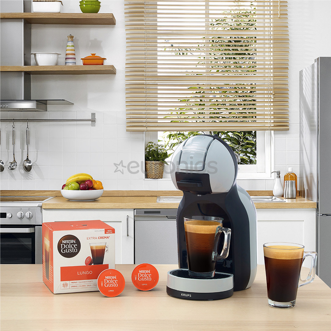 Krups NESCAFÉ® Dolce Gusto® Mini Me, серый/черный - Капсульная кофеварка