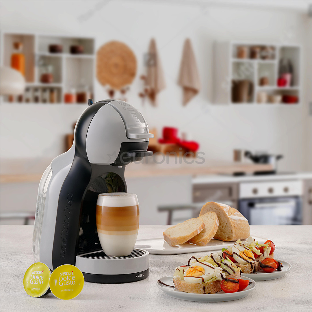 Krups NESCAFÉ® Dolce Gusto® Mini Me, серый/черный - Капсульная кофеварка