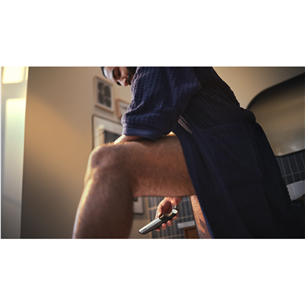 Philips Bodygroom 5000 Seeria, must/hõbedane - Trimmeri komplekt