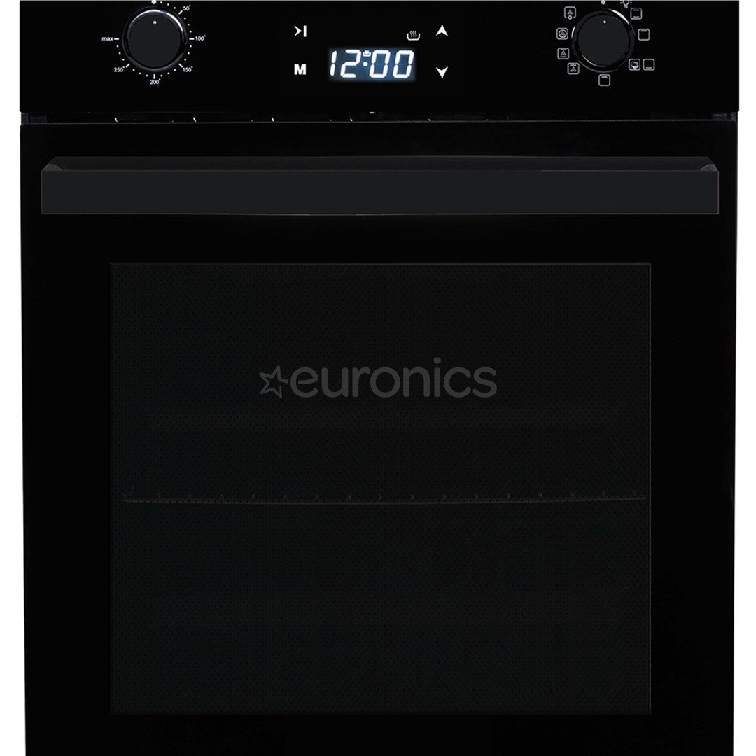 Schlosser, 52 L, black - Built-in oven