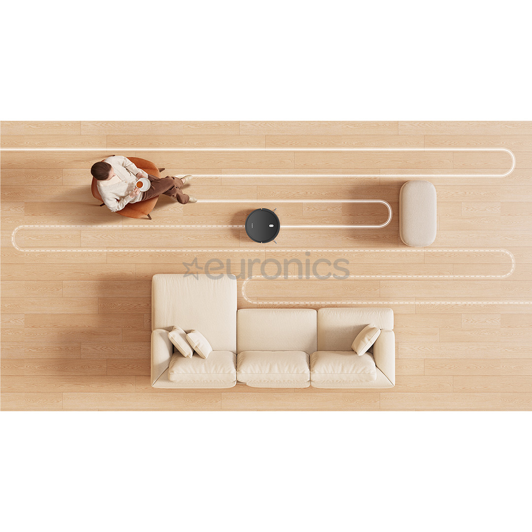 Xiaomi E5, kuiv- ja märgpuhastus, must - Robottolmuimeja