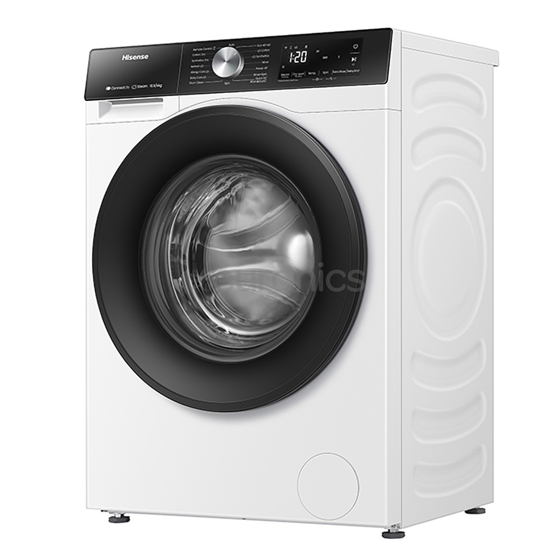 Hisense 10,5 kg / 6 kg, sügavus 56 cm, 1400 p/min - Kuivatiga pesumasin
