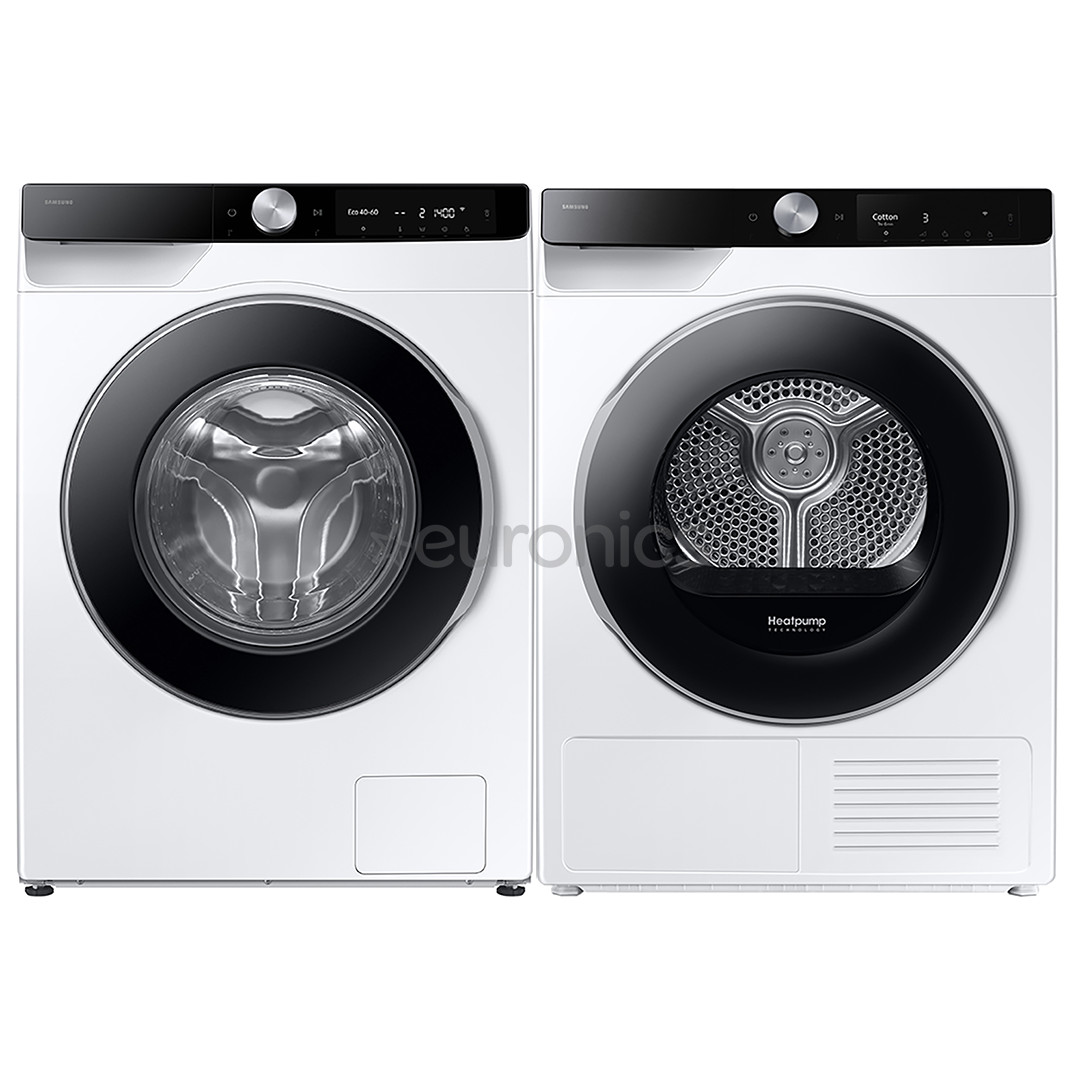 Samsung, 9 kg + 9 kg - Pesumasin + Pesukuivati