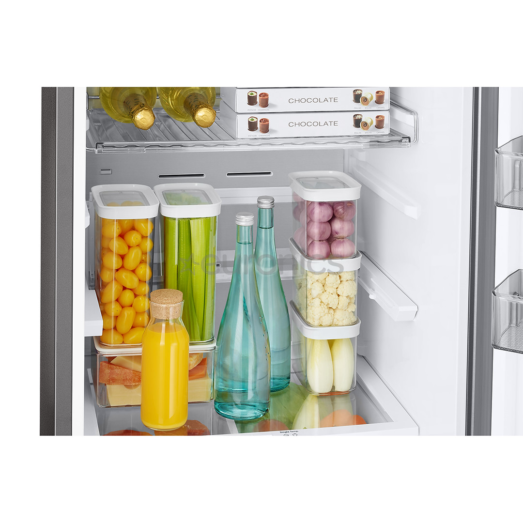 Samsung BeSpoke, 390 L, height 203 cm, white - Refrigerator