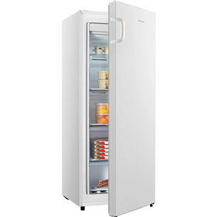 Hisense NoFrost, 155 L, kõrgus 144 cm, valge - Sügavkülmik