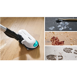 Bosch Unlimited 7 ProHygienic Aqua, 2in1, must/valge - Juhtmevaba varstolmuimeja