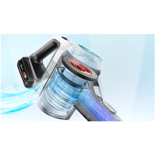 Bosch Unlimited 7 ProHygienic Aqua, 2in1, must/valge - Juhtmevaba varstolmuimeja