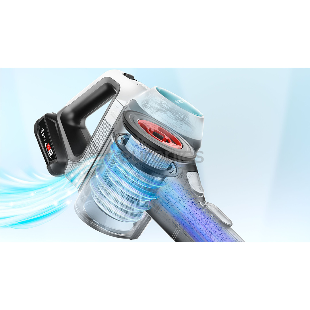 Bosch Unlimited 7 ProHygienic Aqua, 2in1, must/valge - Juhtmevaba varstolmuimeja