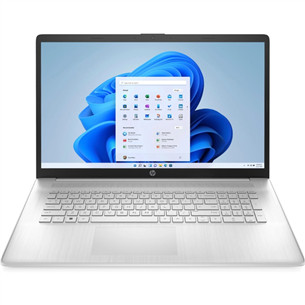 HP Laptop 17-cp2010ny, 17,3'', Ryzen 3, 8 ГБ, 512 ГБ, серебристый - Ноутбук