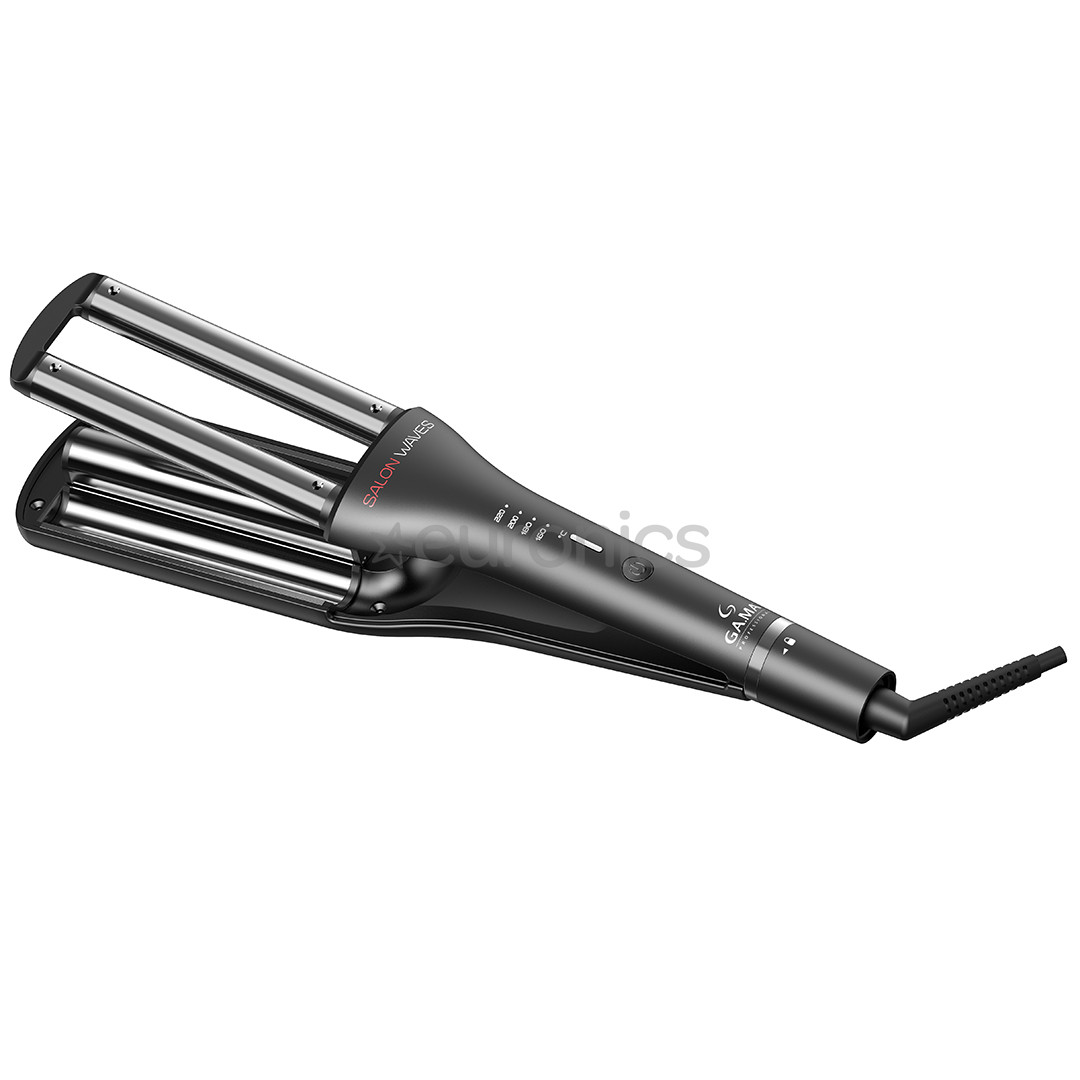 GA.MA Salon Curl, Waves, 160-220 °C, black - Curler