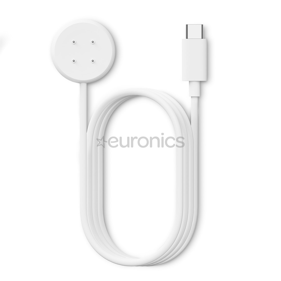 Google Pixel Watch 3 USB-C Fast Charging Cable, white - Charging cable