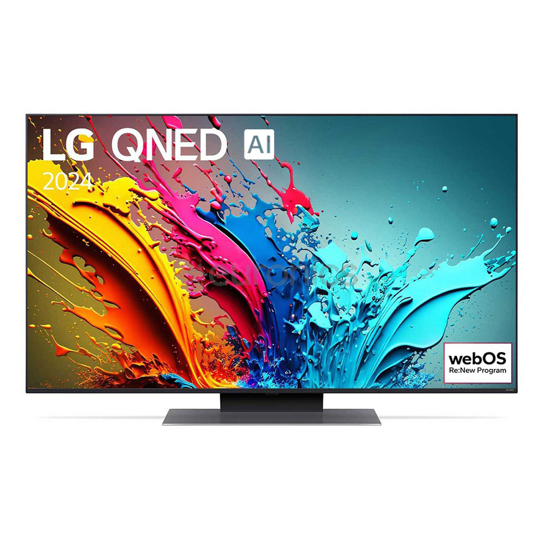 LG QNED86, 50'', 4K UHD, QNED, black - TV