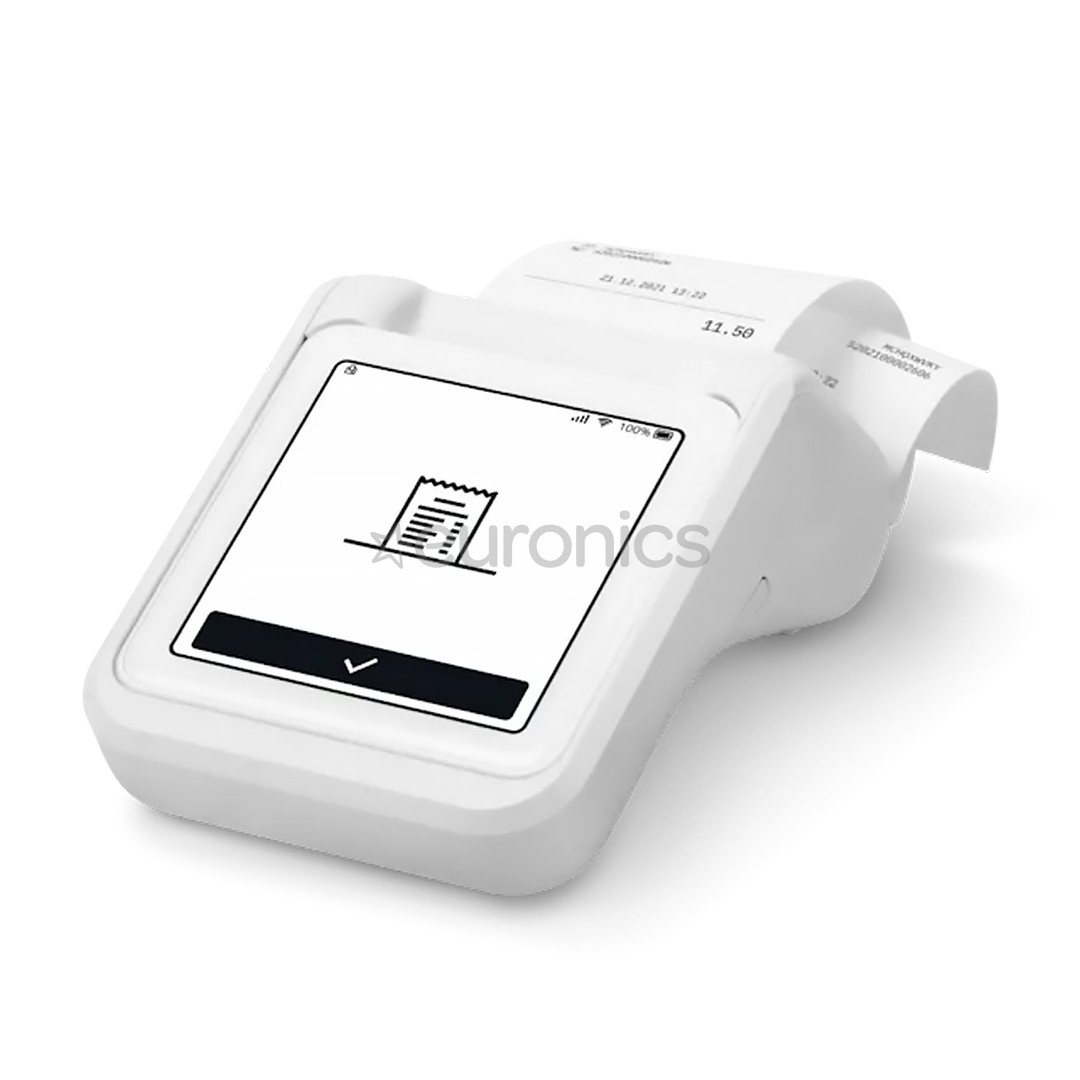 SumUp Solo Card Reader With Receipt Printer, white - Card reader with receipt printer
