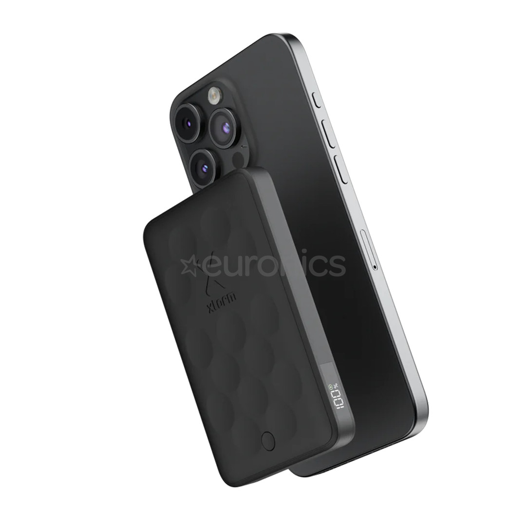 Xtorm FS5 Magnetic Powerbank, 18 Вт, 5000 мАч, черный - Внешний аккумулятор