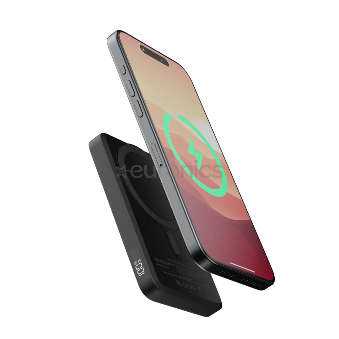 Xtorm FS5 Magnetic Powerbank, 18 Вт, 5000 мАч, черный - Внешний аккумулятор
