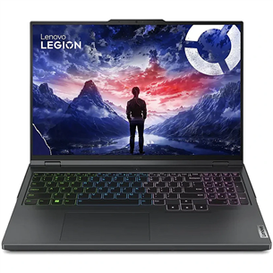 Lenovo Legion Pro 7 16IRX9H, 16'', WQXGA, 240 Hz, i9, 32 GB, 2 TB, RTX 4080, ENG, eclipse black - Notebook