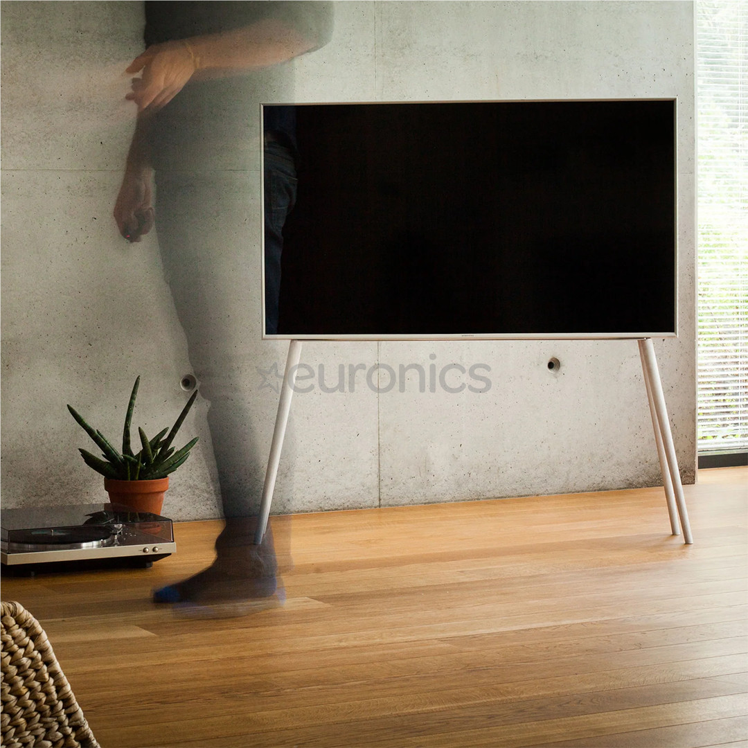 Jalg Birch / White, 42''-55'' - TV stand