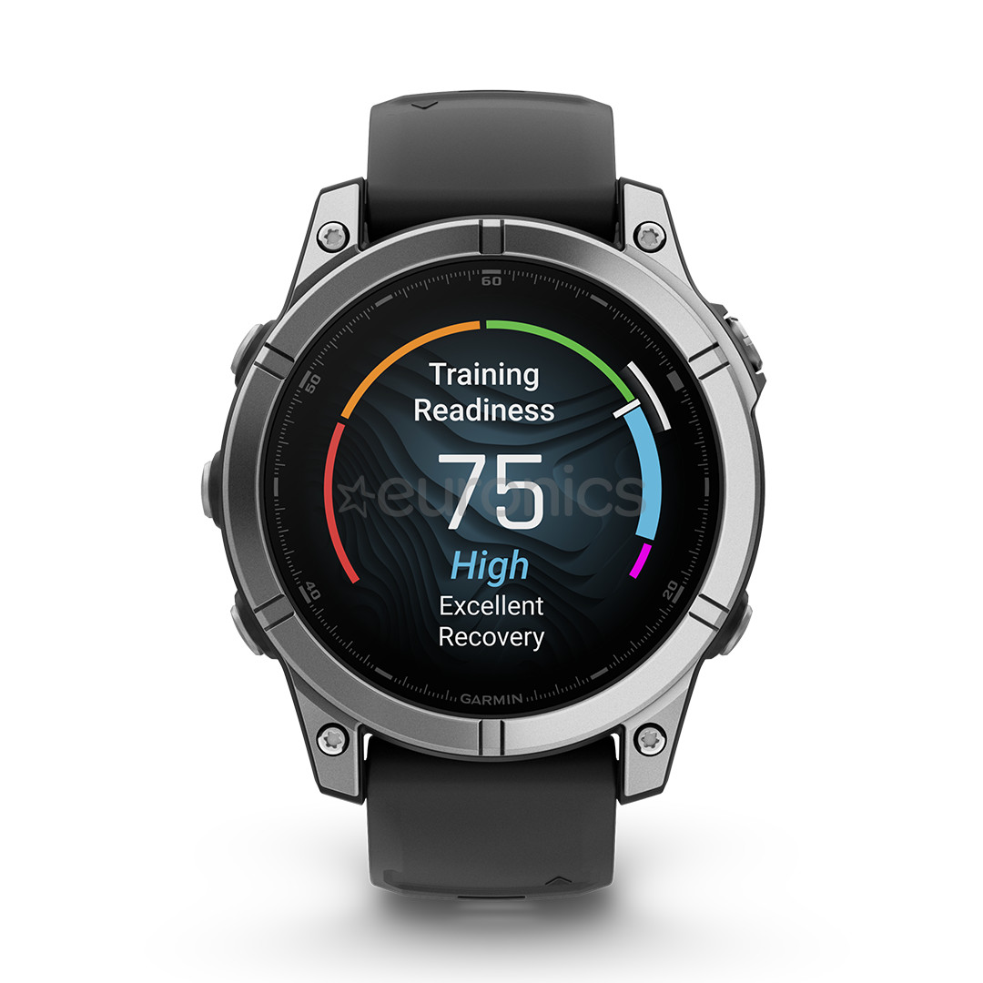 Garmin Fenix E, 47 мм, нерж. сталь - Спортивные часы