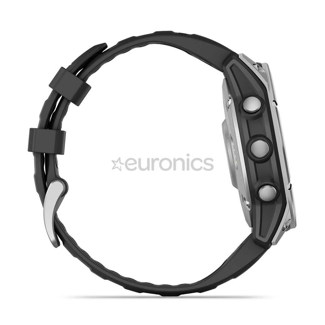 Garmin Fenix E, 47 мм, нерж. сталь - Спортивные часы