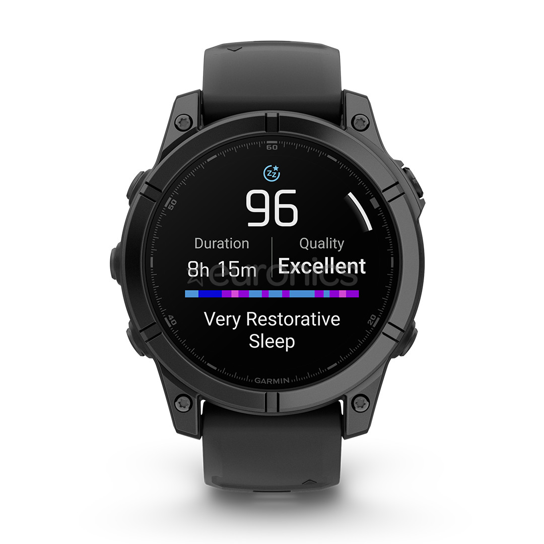 Garmin Fenix E, 47 mm, tumehall - Spordikell