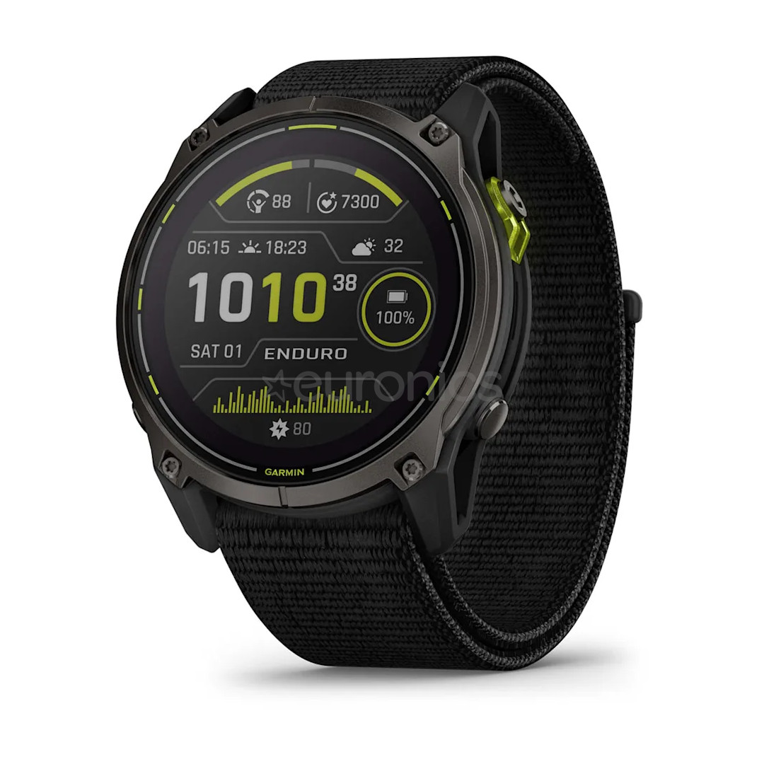Garmin Enduro 3, must - Spordikell